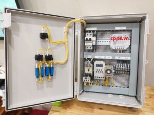 Tủ điều khiển bơm tưới cây 2 chế độ Timer hẹn giờ / Wifi