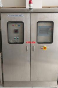 Tủ điện điều khiển hệ thống xử lý nước sạch dùng đèn UV